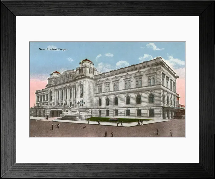Framed Print : New Union Depot, Memphis, Tennessee, USA Framed Print : New Union Depot, Memphis, Tennessee, USA