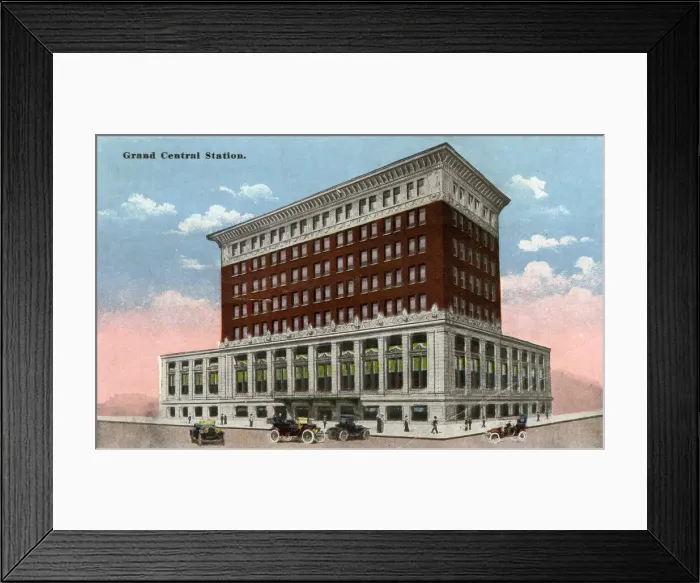 Framed Print : Grand Central Station, Memphis, Tennessee, USA Framed Print : Grand Central Station, Memphis, Tennessee, USA
