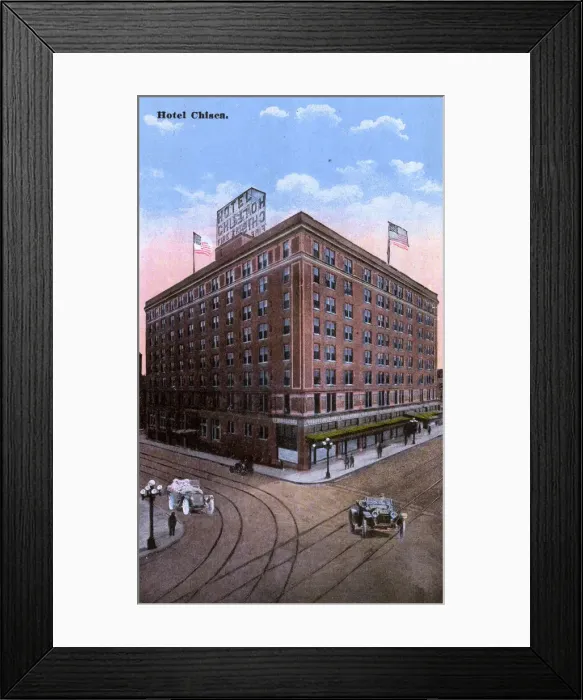 Framed Print : Hotel Chisca, Memphis, Tennessee, USA Framed Print : Hotel Chisca, Memphis, Tennessee, USA