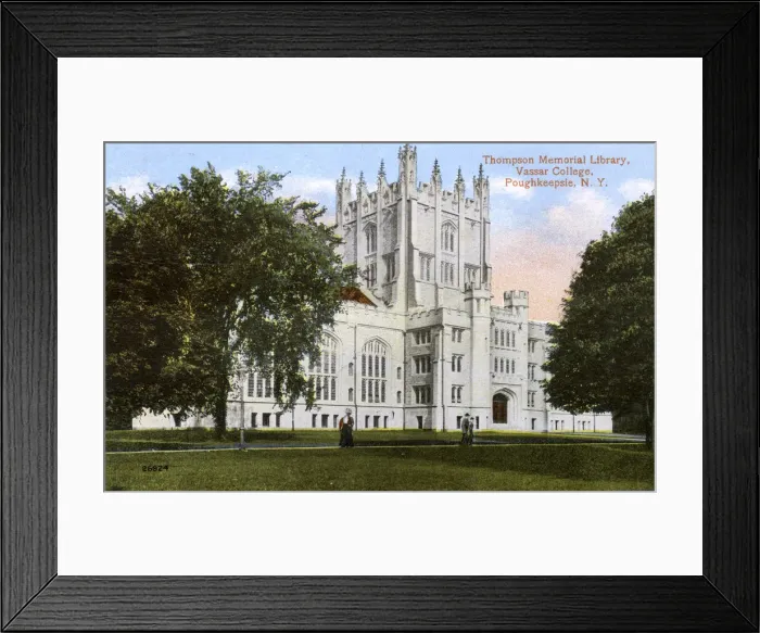 Framed Print : Thompson Memorial Library, Poughkeepsie, NY State, USA Framed Print : Thompson Memorial Library, Poughkeepsie, NY State, USA
