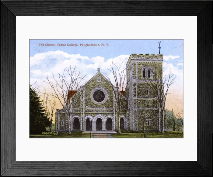 Framed Print : The Chapel, Vassar College, Poughkeepsie, NY State, USA Framed Print : The Chapel, Vassar College, Poughkeepsie, NY State, USA