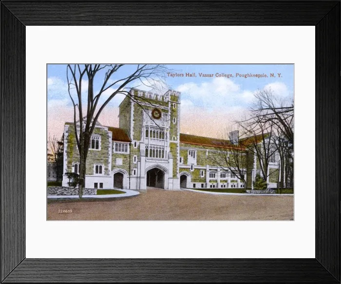 Framed Print : Taylors Hall, Vassar College, Poughkeepsie, NY State, USA Framed Print : Taylors Hall, Vassar College, Poughkeepsie, NY State, USA