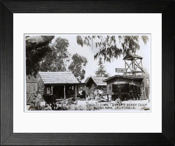 Framed Print : Knotts Berry Farm, Buena Park, California, USA Framed Print : Knotts Berry Farm, Buena Park, California, USA