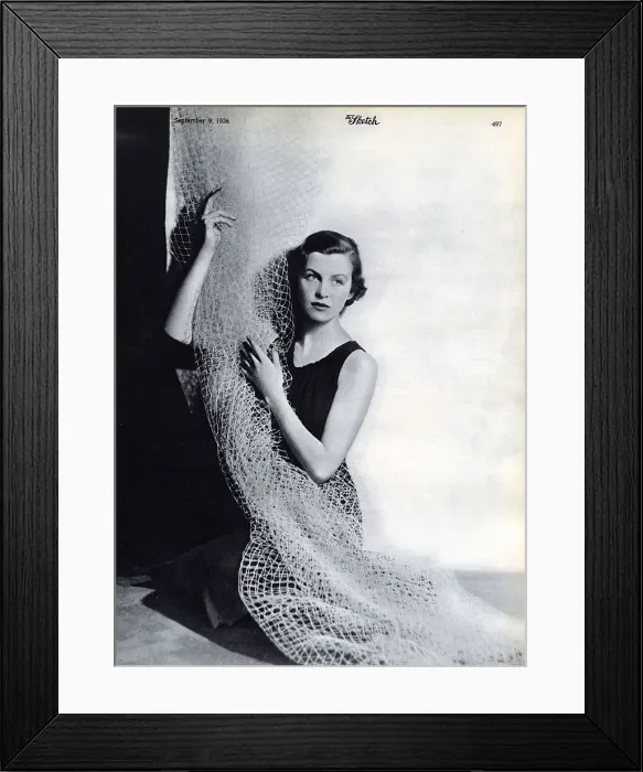 Framed Print : Viscountess Moore by Madame Yevonde Framed Print : Viscountess Moore by Madame Yevonde