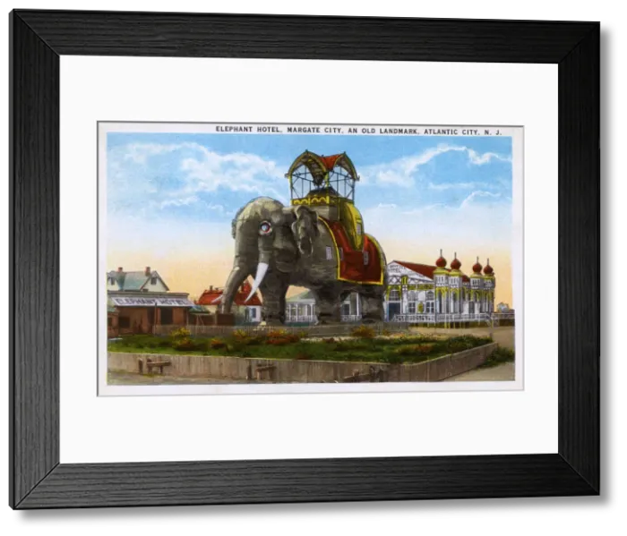 Framed Print : Elephant Hotel, Margate City, Atlantic City, New Jersey, USA Framed Print : Elephant Hotel, Margate City, Atlantic City, New Jersey, USA