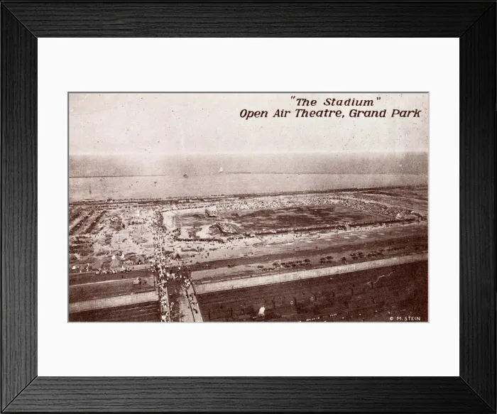 Framed Print : The Stadium Open Air Theatre, Chicago, Illinois, USA Framed Print : The Stadium Open Air Theatre, Chicago, Illinois, USA