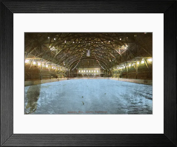 Framed Print : Amphidrome interior, Houghton, Michigan, USA Framed Print : Amphidrome interior, Houghton, Michigan, USA