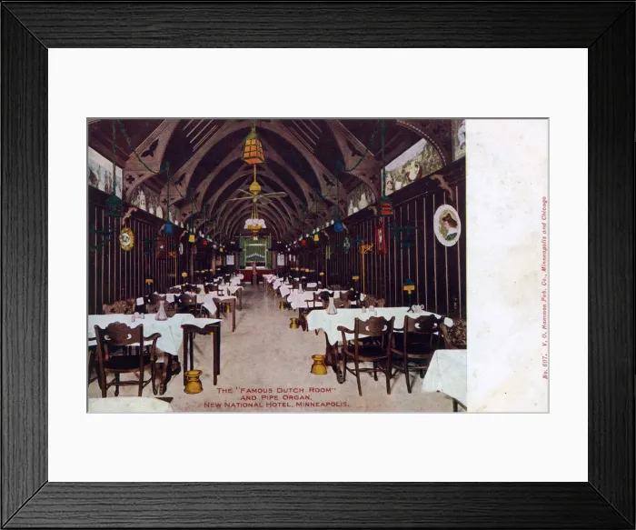 Framed Print : New National Hotel, Minneapolis, Minnesota, USA Framed Print : New National Hotel, Minneapolis, Minnesota, USA