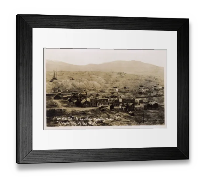 Framed Print : General view of Nevadaville, Colorado, USA Framed Print : General view of Nevadaville, Colorado, USA