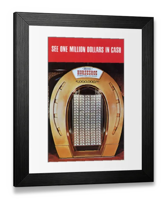 Framed Print : Binions Horseshoe Club, Las Vegas, Nevada, USA Framed Print : Binions Horseshoe Club, Las Vegas, Nevada, USA