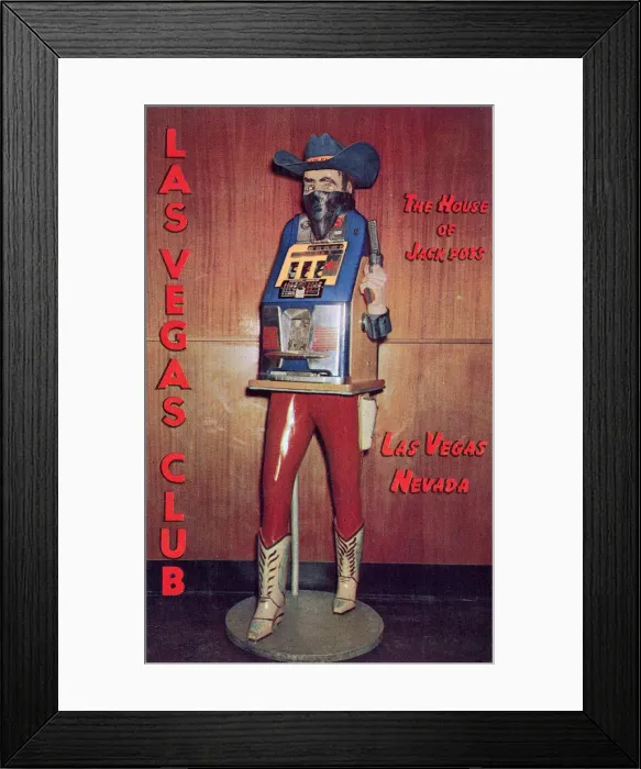 Framed Print : Las Vegas Club, Las Vegas, Nevada, USA Framed Print : Las Vegas Club, Las Vegas, Nevada, USA