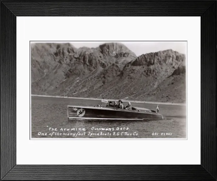 Framed Print : Cashmans Dock, Lake Mead, Nevada, USA Framed Print : Cashmans Dock, Lake Mead, Nevada, USA