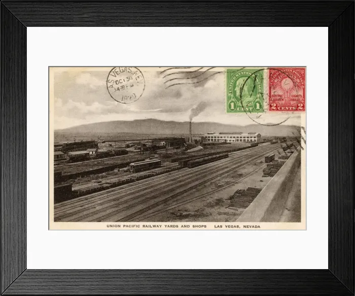 Framed Print : Union Pacific Railway, Las Vegas, Nevada, USA Framed Print : Union Pacific Railway, Las Vegas, Nevada, USA