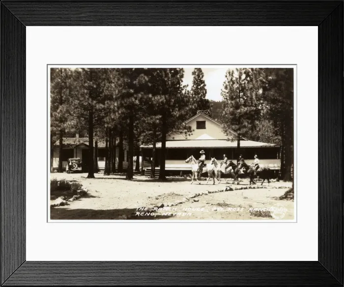 Framed Print : The Ranch House, Mount Rose Ranch, Reno, Nevada, USA Framed Print : The Ranch House, Mount Rose Ranch, Reno, Nevada, USA