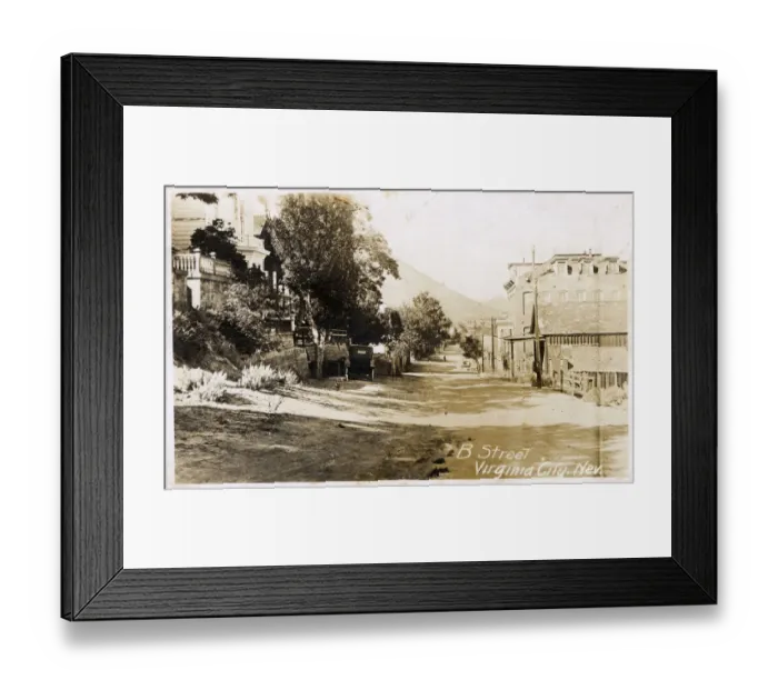 Framed Print : B Street, Virginia City, Nevada, USA Framed Print : B Street, Virginia City, Nevada, USA
