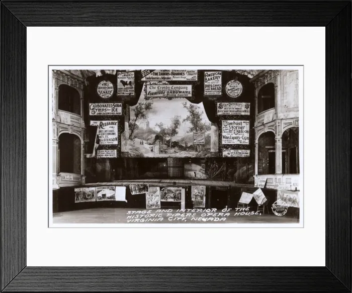 Framed Print : Pipers Opera House, Virginia City, Nevada, USA Framed Print : Pipers Opera House, Virginia City, Nevada, USA