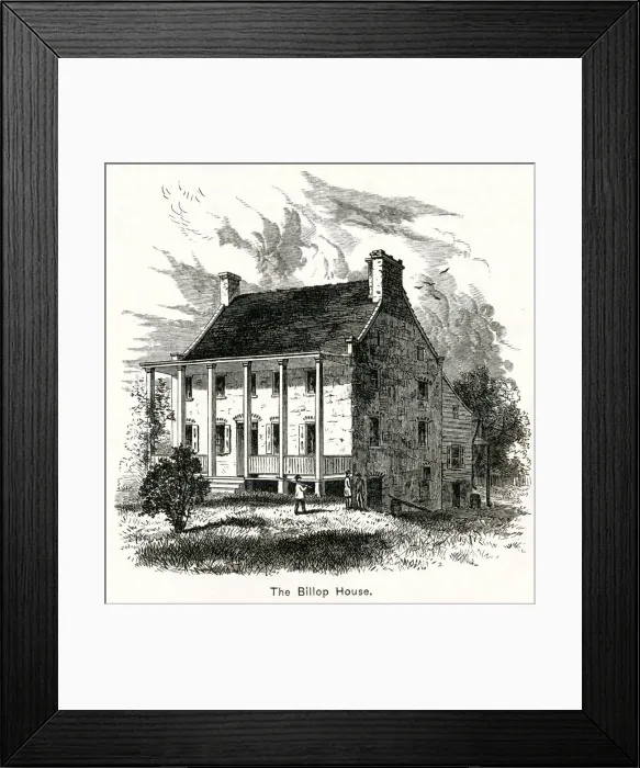 Framed Print : America - Billop House on Staten Island Framed Print : America - Billop House on Staten Island