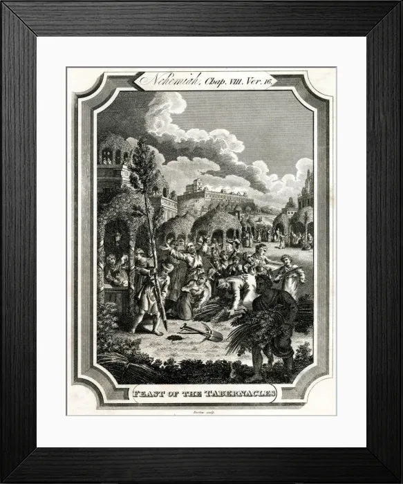Framed Print : Feast of the Tabernacles (Sukkot) Framed Print : Feast of the Tabernacles (Sukkot)