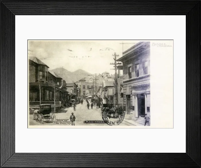 Framed Print : Main Street, Bisbee, Arizona, USA Framed Print : Main Street, Bisbee, Arizona, USA