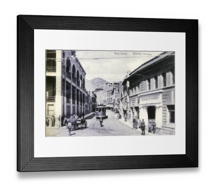 Framed Print : Main Street, Bisbee, Arizona, USA Framed Print : Main Street, Bisbee, Arizona, USA