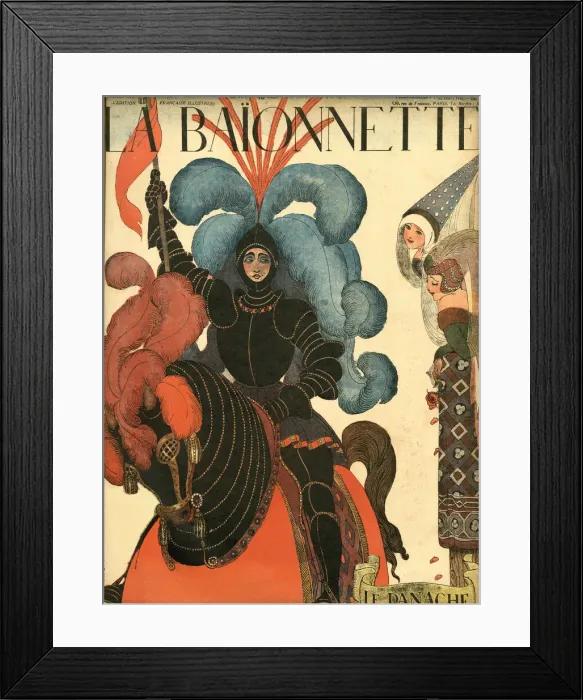 Framed Print : Front cover, La Baionnette, WW1 Framed Print : Front cover, La Baionnette, WW1