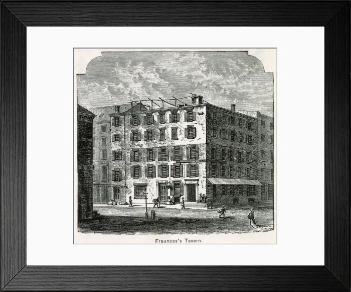 Framed Print : America - Fraunces Tavern, New York Framed Print : America - Fraunces Tavern, New York