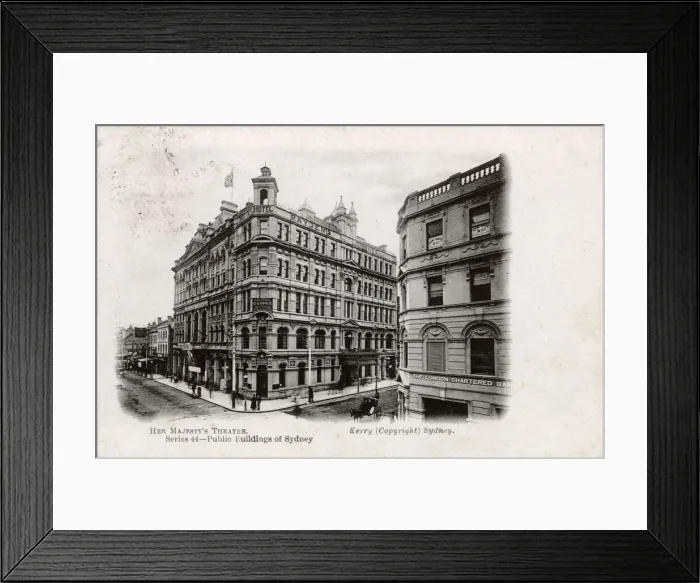 Framed Print : Her Majestys Theatre, Sydney, NSW, Australia Framed Print : Her Majestys Theatre, Sydney, NSW, Australia
