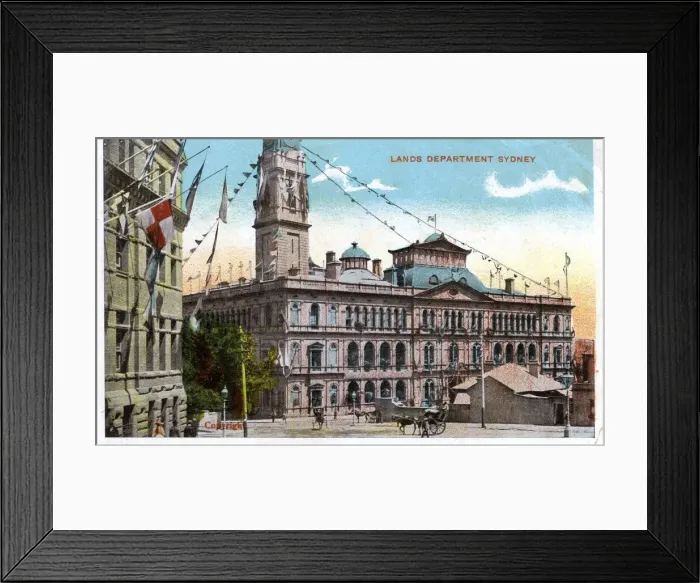 Framed Print : Department of Lands Building, Sydney, NSW, Australia Framed Print : Department of Lands Building, Sydney, NSW, Australia