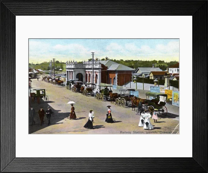 Framed Print : Railway Station, Ipswich, Queensland, Australia Framed Print : Railway Station, Ipswich, Queensland, Australia