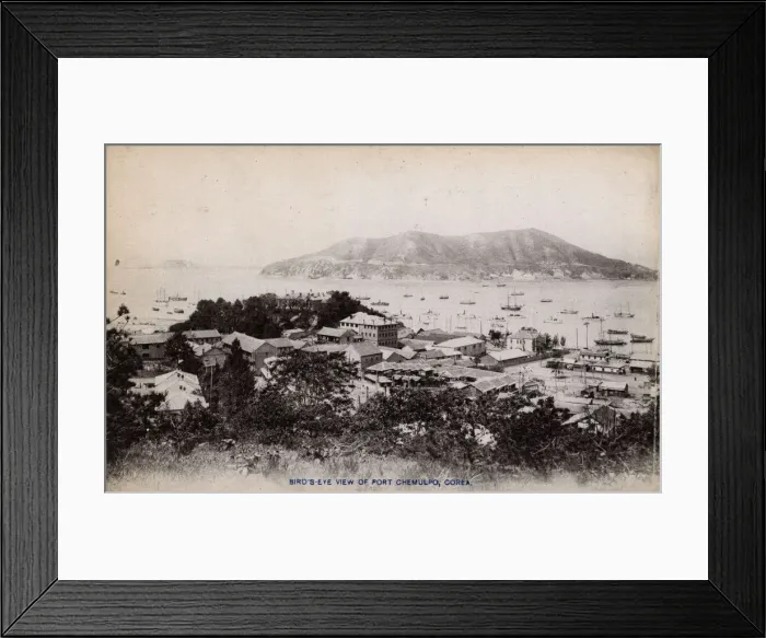 Framed Print : General view of Port Chemulpo, Chosen, Korea Framed Print : General view of Port Chemulpo, Chosen, Korea