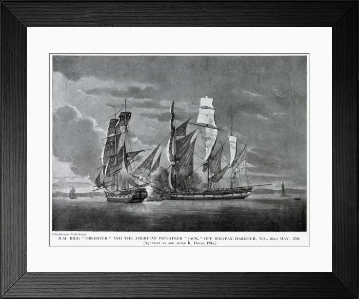 Framed Print : America - Naval Action Framed Print : America - Naval Action