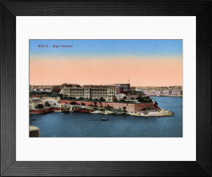 Framed Print : Bighi Hospital, Malta Framed Print : Bighi Hospital, Malta
