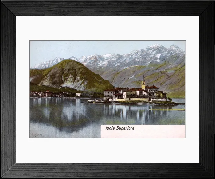 Framed Print : Lake Maggiore and Alps, northern Italy Framed Print : Lake Maggiore and Alps, northern Italy