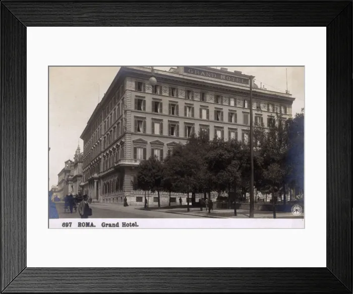 Framed Print : Grand Hotel, Rome, Italy Framed Print : Grand Hotel, Rome, Italy