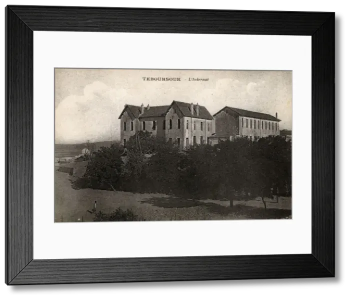 Framed Print : Boarding school at Teboursouk, Tunisia, North Africa Framed Print : Boarding school at Teboursouk, Tunisia, North Africa
