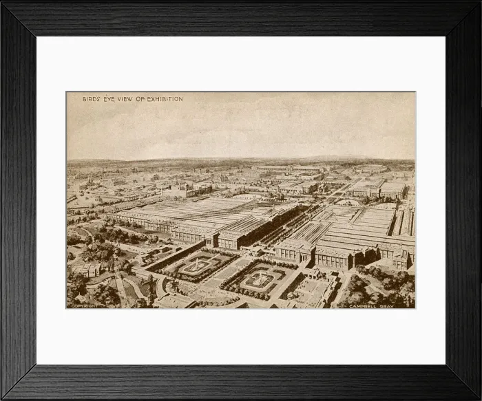 Framed Print : Aerial view, British Empire Exhibition, Wembley Framed Print : Aerial view, British Empire Exhibition, Wembley