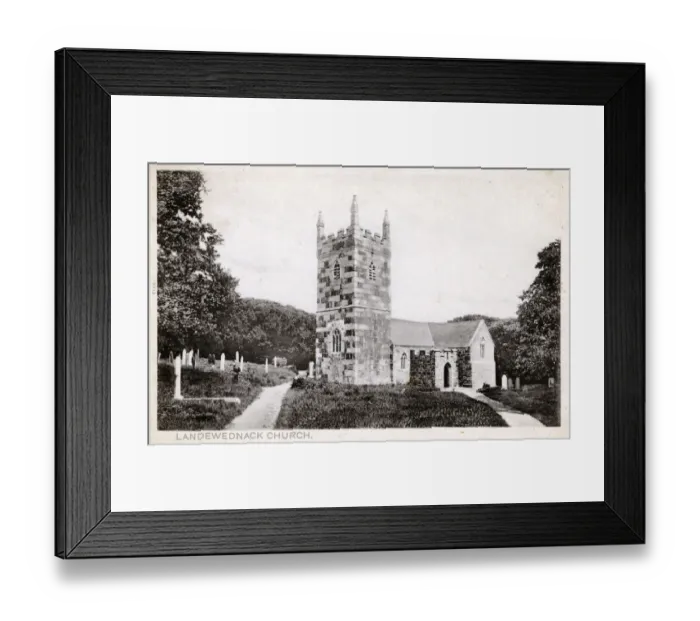 Framed Print : St Wynwallows Church, Landewednack, Cornwall Framed Print : St Wynwallows Church, Landewednack, Cornwall