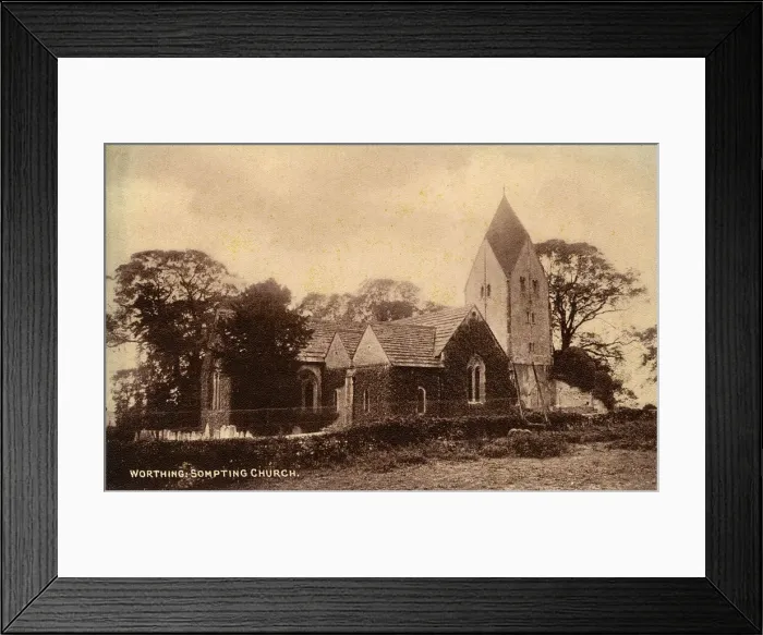 Framed Print : St Marys parish church, Sompting, West Sussex Framed Print : St Marys parish church, Sompting, West Sussex