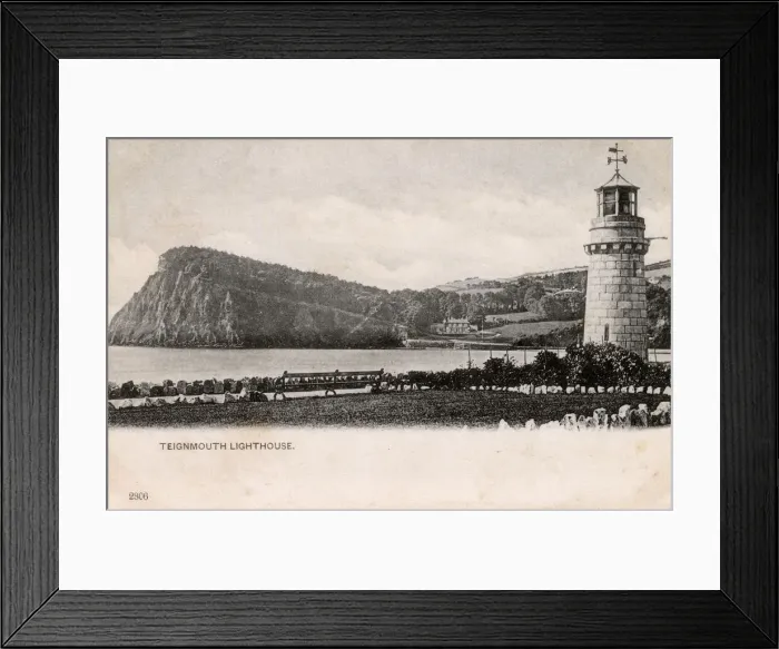 Framed Print : The Lighthouse, Teignmouth, Devon Framed Print : The Lighthouse, Teignmouth, Devon