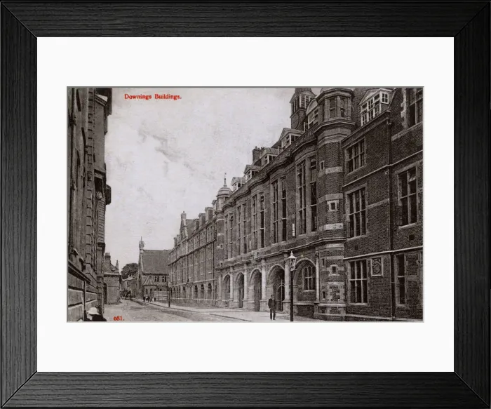 Framed Print : Downing site, Downing Street, Cambridge University Framed Print : Downing site, Downing Street, Cambridge University