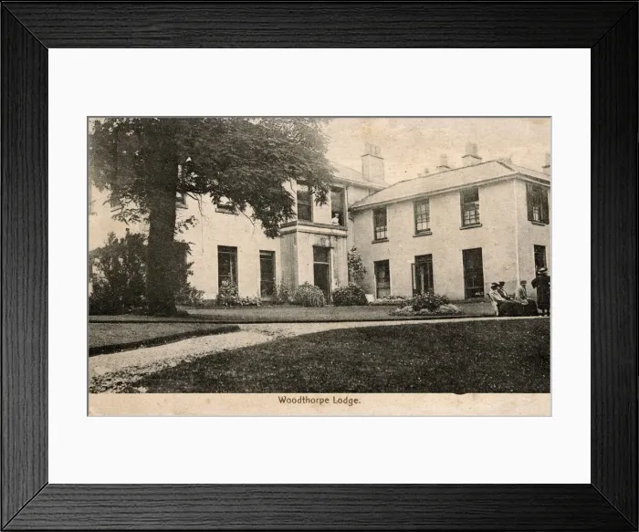 Framed Print : Woodthorpe Lodge convalescent hospital, Woodthorpe, Notts Framed Print : Woodthorpe Lodge convalescent hospital, Woodthorpe, Notts