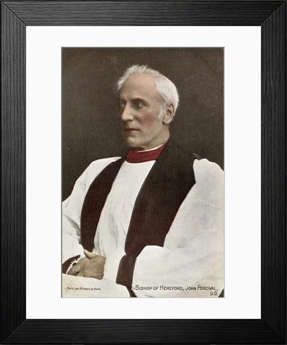 Framed Print : John Percival, Bishop of Hereford Framed Print : John Percival, Bishop of Hereford