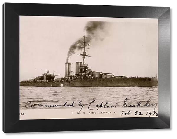 HMS King George V, British battleship
