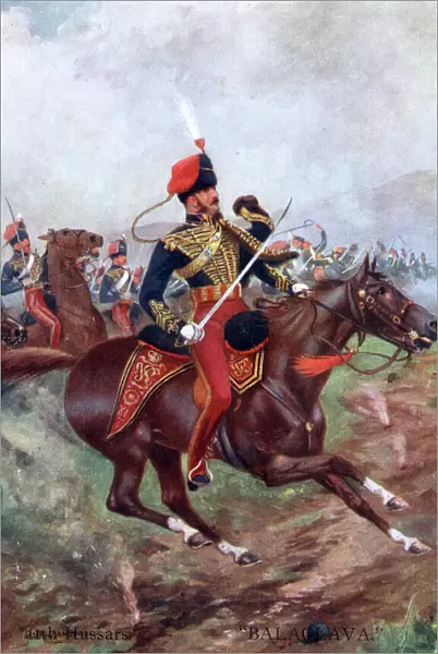 11th Hussars at Balaclava, Charge of the Light Brigade