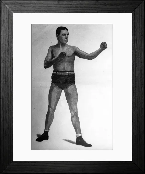 Framed Print : Solly (Solomon) Smith, American boxer Framed Print : Solly (Solomon) Smith, American boxer