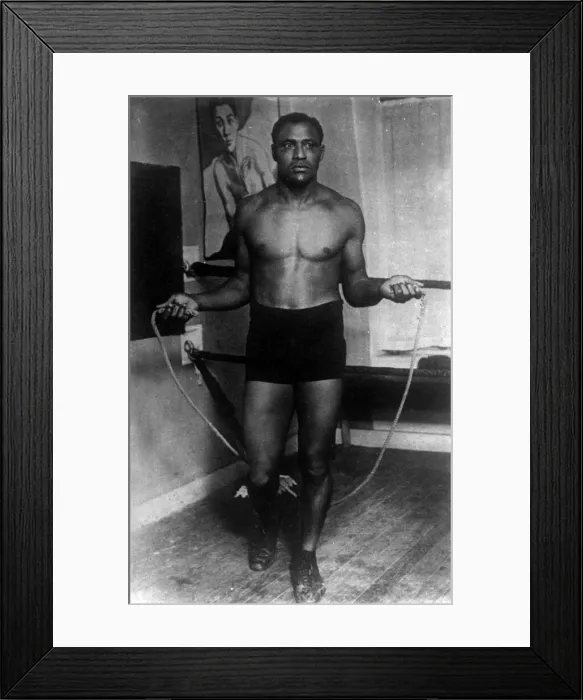 Framed Print : Joe Jeannette, American boxer Framed Print : Joe Jeannette, American boxer
