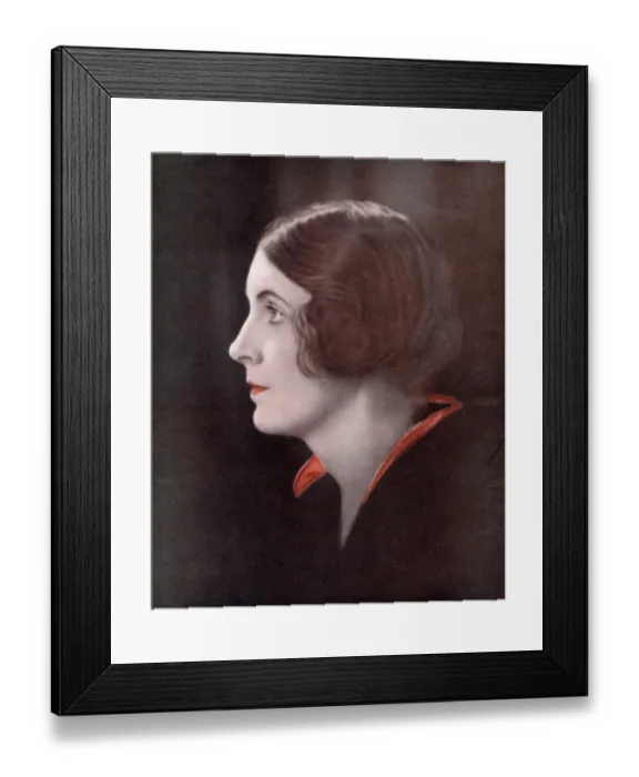 Framed Print : Viscountess Maidstone by Madame Yevonde Framed Print : Viscountess Maidstone by Madame Yevonde
