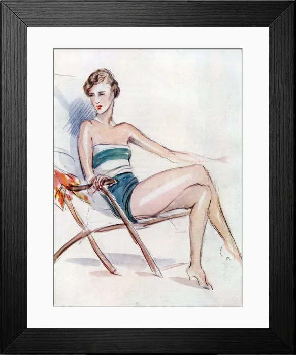 Framed Print : Personalities on the beach Framed Print : Personalities on the beach