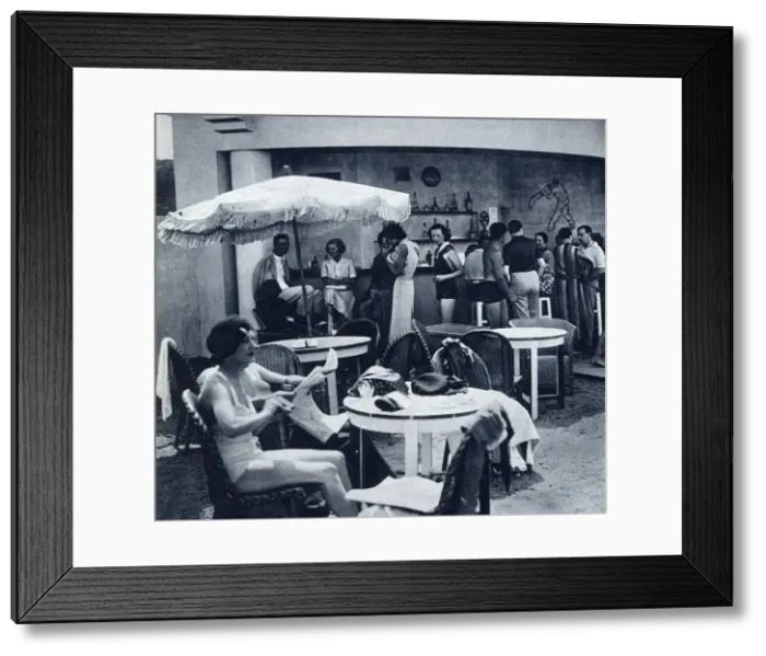 Framed Print : Bar at the Chambre D Amour, Biarritz Framed Print : Bar at the Chambre D Amour, Biarritz