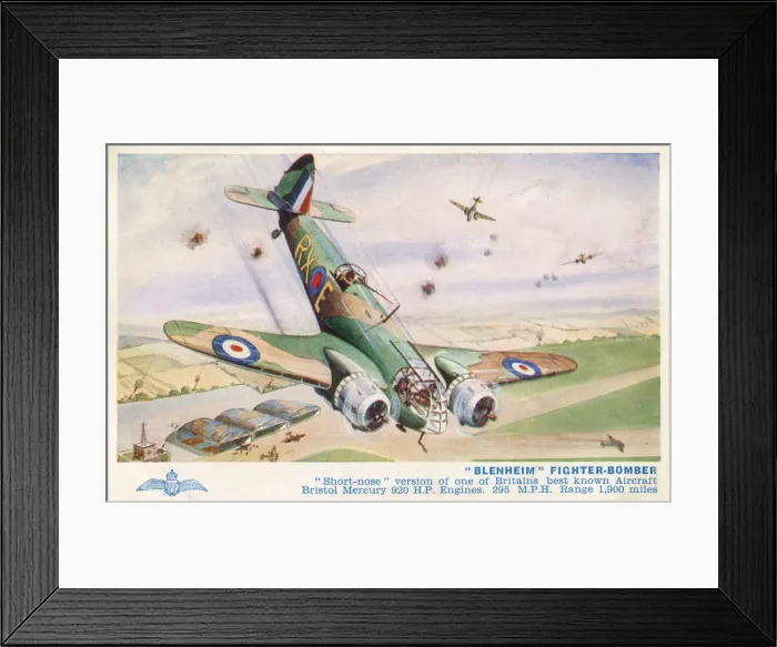 Framed Print : Blenheim Fighter-Bomber Blenheim Fighter-Bomber Framed Print : Blenheim Fighter-Bomber Blenheim Fighter-Bomber